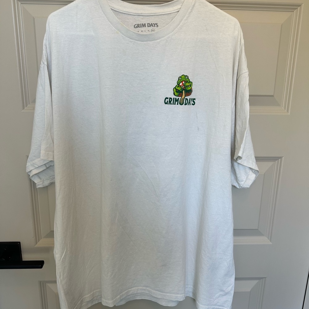 Grim Days Psychedelic Hiking Club White Men's Shirt